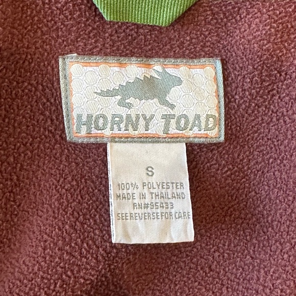 Toad&Co Horny Toad Brown Fleece Zip Up Vest Women’s Small - Picture 7 of 7